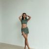 Clothing Luvalot Skirts | Breakeven Mini Skirt (Khaki)