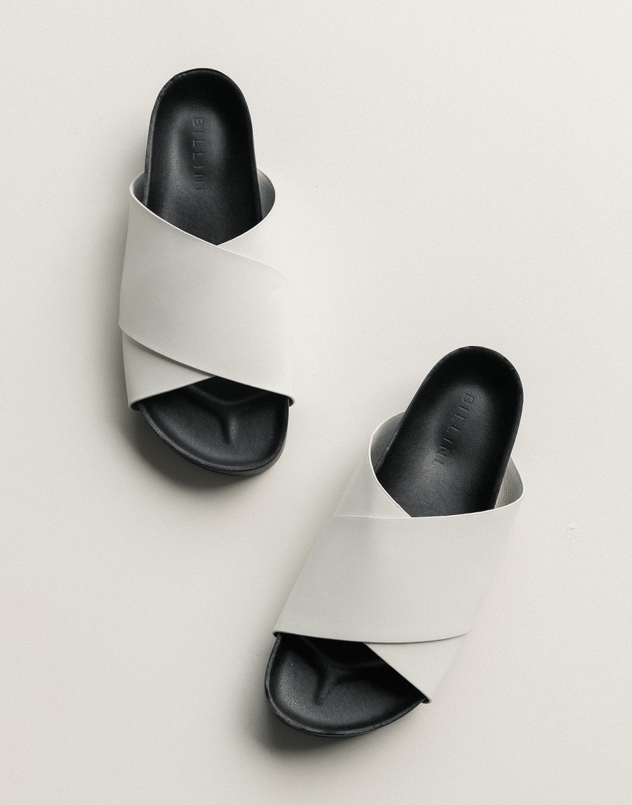 Shoes Billini | Vayda Platform Slides (Bone) - By Billini