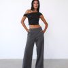 Clothing Charcoal Clothing Basics Edit | Cartea Pants (Grey)