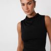 Clothing Charcoal Clothing Basics Edit | Madison Top (Black)