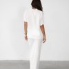 Clothing CHARCOAL CLOTHING Shirts + Blouses | Minni Shirt (White)