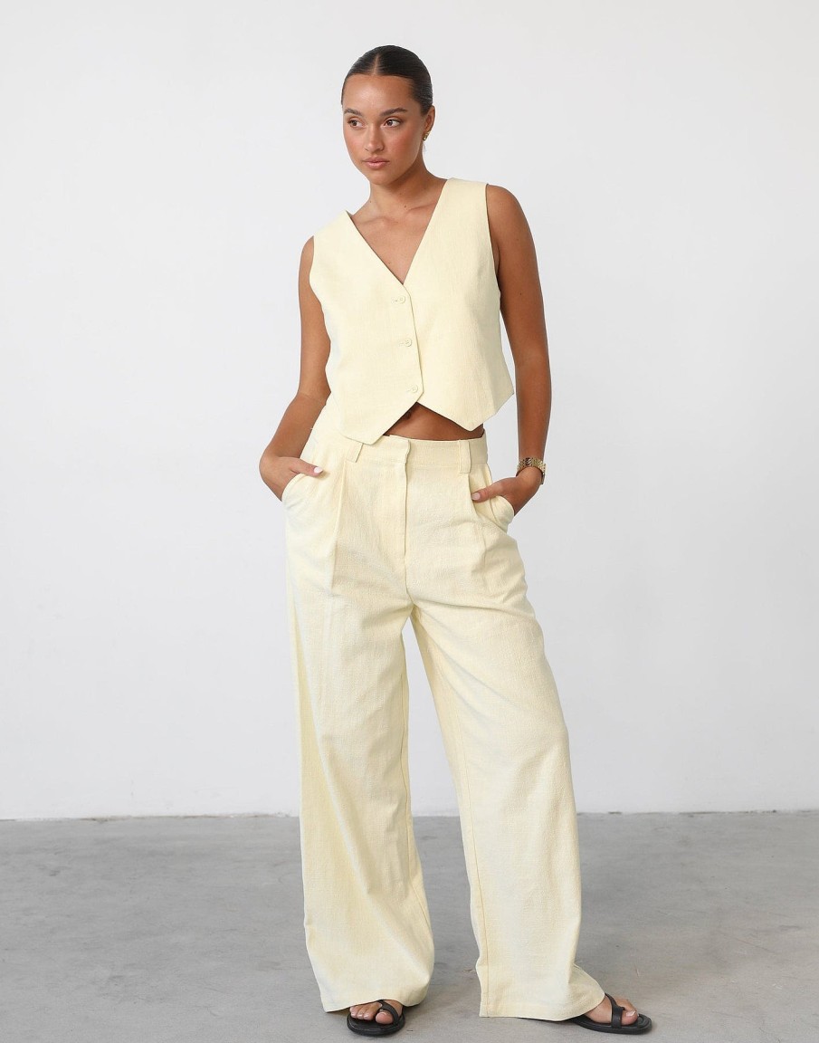 Clothing Lioness Pants | Leo Pant (Butter) - By Lioness