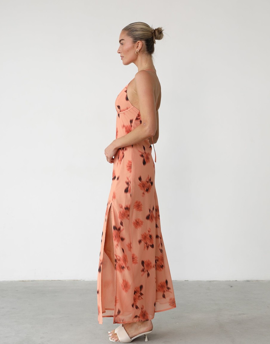 Clothing Into Fashion Maxi Dresses | Josefa Maxi Dress (Orange Floral)