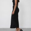 Clothing Alive Girl Skirts | Inferno Midi Skirt (Black)