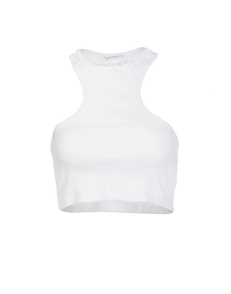 Clothing Charcoal Clothing Basics Edit | Off Duty Tank Top (White)