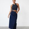 Clothing QTrend Basics Edit | Kennedy Tank Top (Midnight Blue)