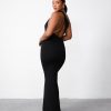 Clothing Charcoal Clothing Partywear | Keira Maxi Dress (Black)