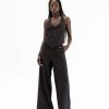 Clothing Charcoal Clothing Workwear | Grace Pants (Black)