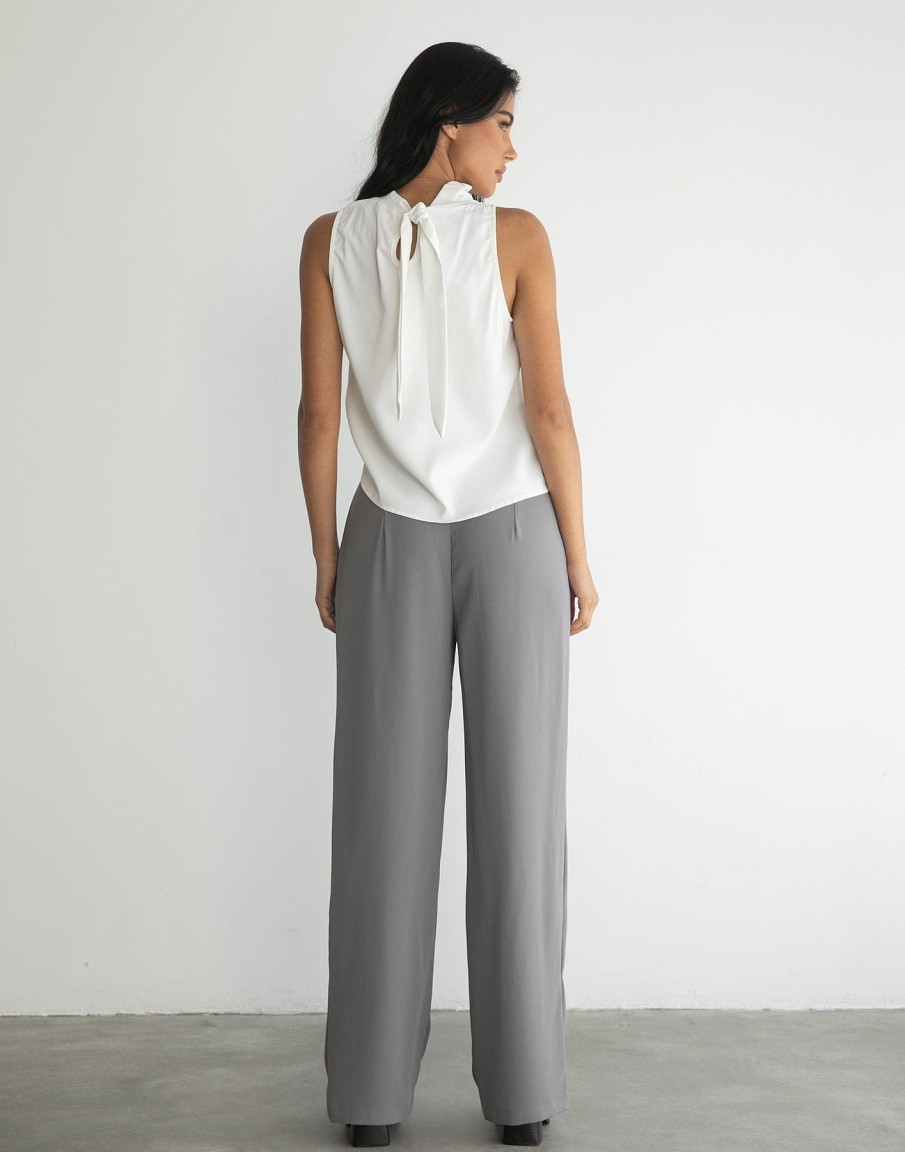 Clothing Into Fashion Workwear | Ciana Top (White)