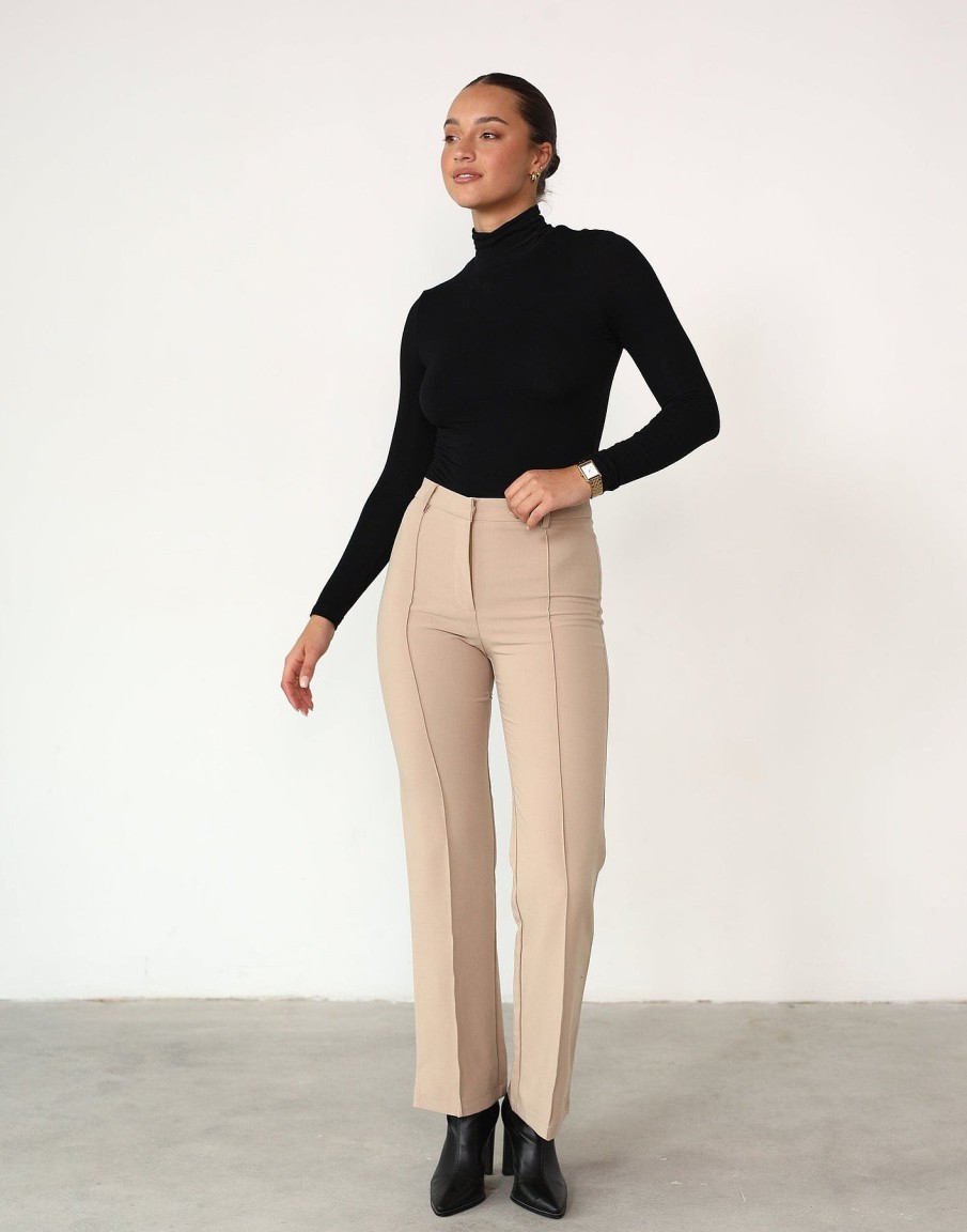 Clothing Voguemax Workwear | Monroe Pants (Beige)