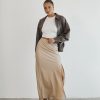 Clothing Qtrend Skirts | Weldon Maxi Skirt (Beige)